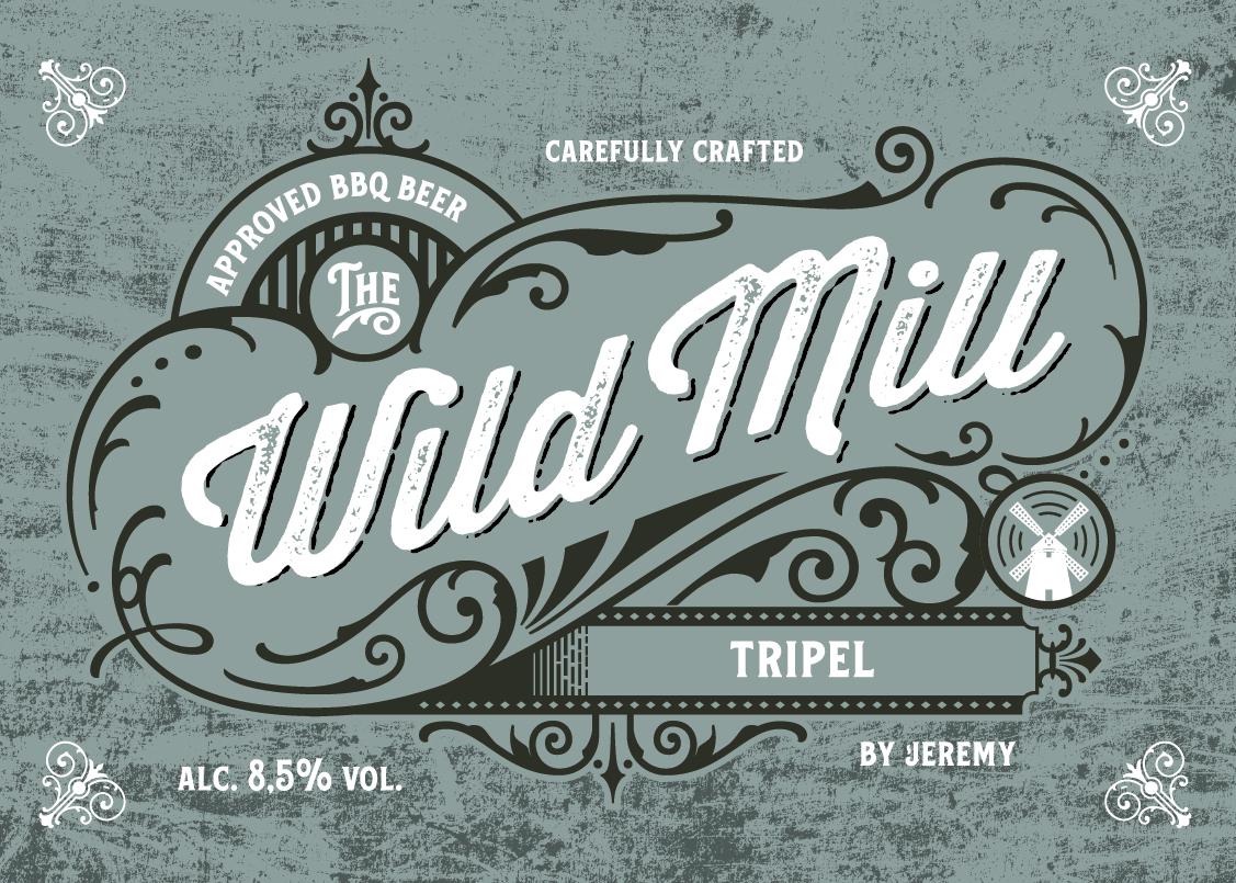 The Wild Mill approved bbq beer by Jeremy